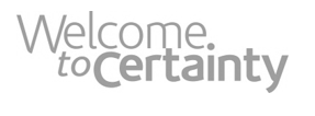 welcome to certainty